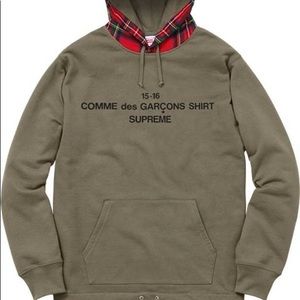 Supreme x Comme Des Garçons Hoodie